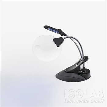Magnifier with illumination 2X / 4X magnification