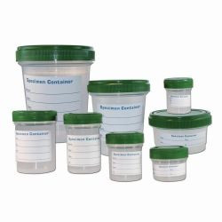 LLG-Sample containers 250ml, PP with HDPE-screw cap and plain label, sterile and single packed, pack of 70