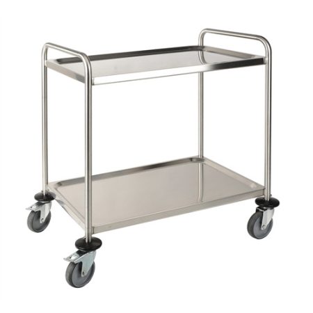 Laboratory cart 3 3 levels, dismountable, 900x600x940mm, 18/10 stainless steel