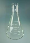 Erlenmeyer flasks 2000ml narrow neck boro 3.3, pack of 10