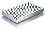 Draining bowl 560x200x27 mm stainless steel, detachable grid