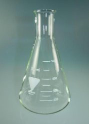 Erlenmeyer flask 5000ml, narrow neck boro 3.3