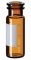   LLG-Snap-ring bottle 1,5 ml, amber 1. hydrologic class, 32x11,6 mm, writing label and filling mark, pack of 100