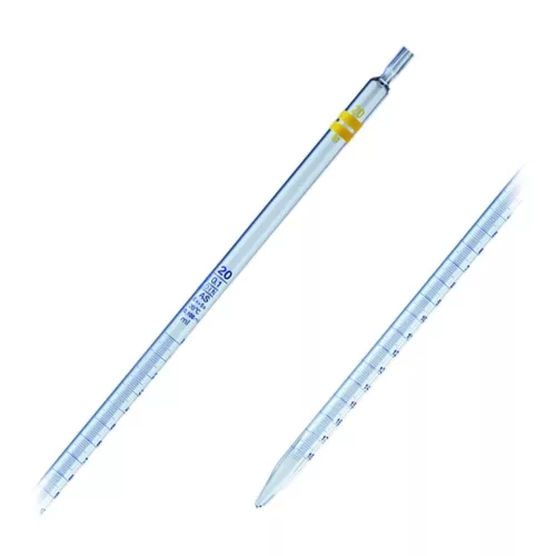 LLG-Mérőpipetta 2 ml, AS osztályú szódaüveg, kék, 360 mm, 10 db-os kiszerelés