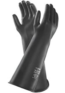 Glove AlphaTec®, Gr.10?/XL length: 610 mm, black, pair (ex: Emperor ME108)