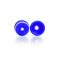   Membrane screw caps GL 32, PP/PTFE blue, for laboratory glass bottles pore size 0.2 µm, pack of 5
