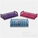 Microtube rack, PP for 1,5/2,0 ml tubes, monoblock, blue