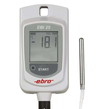 Wireless temperature logger EBI 25 TX wireless temperature logger without feeler
