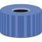   MachereyNagel,DScrew cap, PP, N9without sealing disk, blue, center hole pack of 100