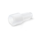   "DURAN® ETFE blanking plug UNF 1/4"" 28 thread for 3-port HPLC GL 45 delivery cap "