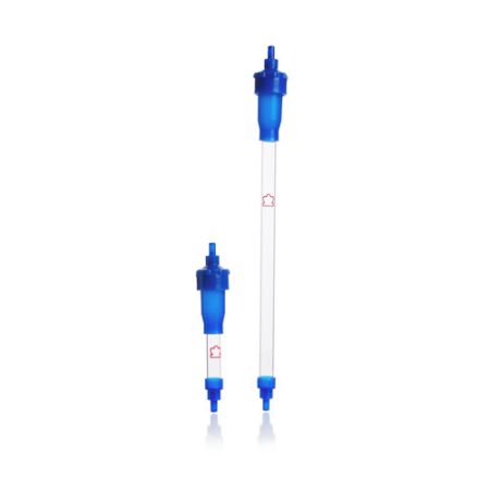 DWK FLEX-COLUMN 10 x 50 mm üveg kromatográfiás kolonna 40 ml , cl. A, economy