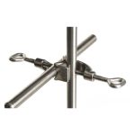   Double Cross Bosshead 16.5 mm, type 3 angle 90+180°, 18/10 steel