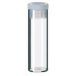   LLG-Flat bottom glasses 4 ml, 44.6x14.65 mm clear glass, 5mm, PE stopper, transparent, pack of 100