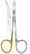 OP-Special-Scissor 116 mm with big handle loops, curved
