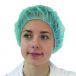   LLG-Disposable Bouffant caps, PP nonwoven, diam.52cm, green, pack of 100