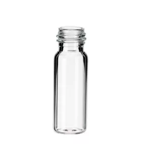   LLG menetes üvegek 1,5 ml-es menettel 10-425, 32x11,6 mm, átlátszó üveg, 100 db-os csomag