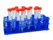   LLG-Test tube rack, blue, PP for 21 tubes, diam diam. 30mm, 7x3, 107x252x71mm