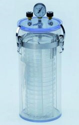 "Anaerobic jar ""crystal eco"" 3 liters, for up to 15 Petri dishes dia. 60-100 mm"