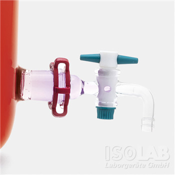 ISOLAB Laborgeräte Aspirator bottle 20 L with stopcock, glass