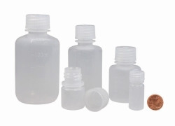 LLG-Narrow-mouth vials with screw cap, 8ml, PP Heavy duty, pack of 100