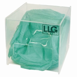 LLG-általános adagoló206x216x213 mm, acrylic üveg, ezzel fali szerelék material