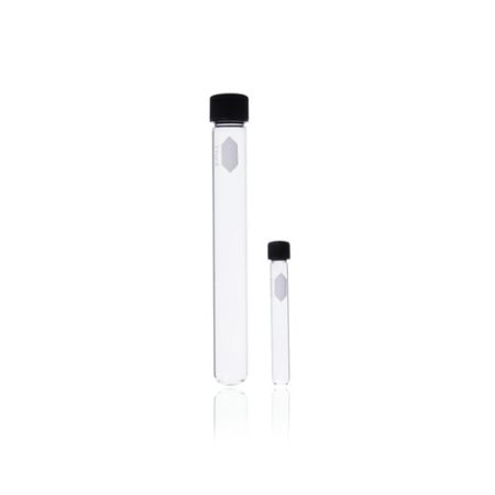 Culture Tube 38 x 200 mm with screw cap pack of 24