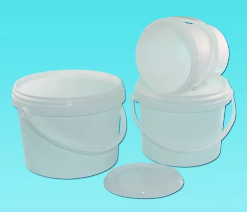 LLG csomagolóvödrök 5 literes PP, első reteszelőzárral ellátott fedéllel, 10 darabos csomag