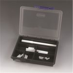   Magnetic stirring rod set, PTFE Abmess.Set-Kasten: 175x110x30mm contains 13 different stirring staffs