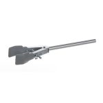   Bochem Burette and piston clamp with  chrome-plated shaft 220 mm