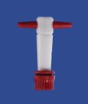   Spare keys, NS 12.5, PTFE bore 2.5 mm, for one-way plug valve