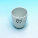   Porcelain crucible 70 mm diam. medium form, glazed, DIN 12904 numbered from 51-60, VE=10