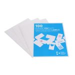   YOUTILITY 100 Self-adhesive bottle labels 36 x 70mm in a sispenser box of 100