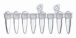   LLG-8-strips Domed caps for PCR-tubes PP, DNA/RNA free pack of 125