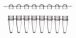   LLG-PCR-tubes 0.2 ml, 8-tube strip detached domed cap, PP, DNA/RNA free pack of 125