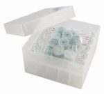   LLG-Headspace Wash Kit, PP box, 10ml glass vial w. crimp neck and PE snap cap w. Sil/PTFE septum Y-slitted, pack of 25