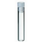   LLG-Shell Vials 1 ml, clear glass N8, with PE Lamella Plug, 40 x 8.2 mm pack of 100