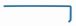   LLG-Spatula, delta-shaped, PP 208x30mm, blue, sterile, pack of 100