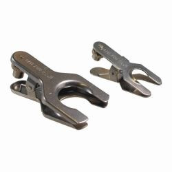 LLG-Fork clamp, stainless steel for spherical joints S13, with setting screw, pack of 5