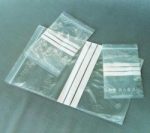   LLG-nyomás-tőmítő zsák, PE, 100x150 mm feliratmezős patch, csomag: 1000