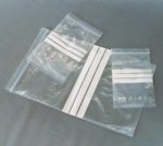   LLG-nyomás-tőmítő zsák, PE, 120x170 mm feliratmezős patch, csomag: 1000