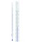   AmarellCo Thermometers with standard ground joint NS 14.5.23, installation length 150mm, 10...+250.1°C, blue special filling