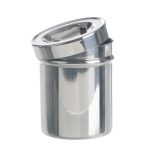 Dressing jar 180 x 180 mm stockable, 18/10 steel