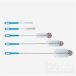   Laboratory brush with 2 brush bodies length 180mm, brush diameter 25mm