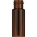   Threaded bottle N 9, 3ml, PP, brown OD 11.6 mm, outer height 32 mm, with inner cone pack of 100