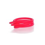   DURAN GL 45 silicone bottle tags for GL 45 DURAN® laboratory bottles, red pack of 20
