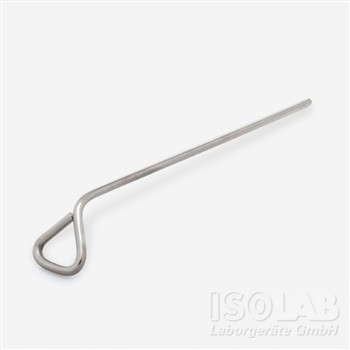 Inoculation spatula, stainless steel width spatula head 32mm, handle length 190mm