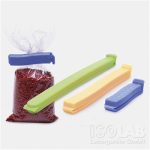   ISOLAB Bag clamps for homogenizing bag length 200mm, width 15mm pack of 4