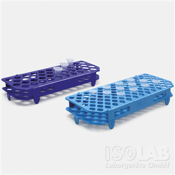 Rack purple violet, for micro tubes foldable, 100 positions for 1.5-2 ml