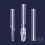   ISOLAB Micro insert ehez minta vials tiszta, PP, 0.1ml csomag: 100