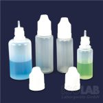 Dropper bottles with cap PE, Clear, 30 ml pack of 10